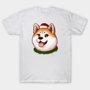 Cute Akita Inu Drawing T-Shirt